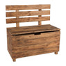 Bankje recycle - storage - 79x79x40 cm