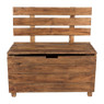 Bankje recycle - storage - 79x79x40 cm