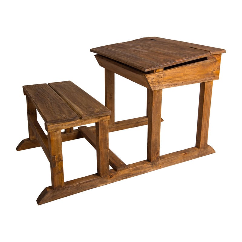 Schoolbankje recycle - 107x70x65 cm