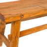 Bankje recycle hout Kuta - 118x34x48 cm