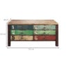 Dressoir met cijfers 2x3 laden - 63x122x40 cm