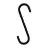 S haken - 10x3 cm - set van 5