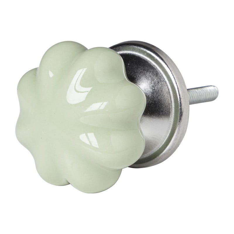 Deurknopje pompoen - groen - ø3.5 cm