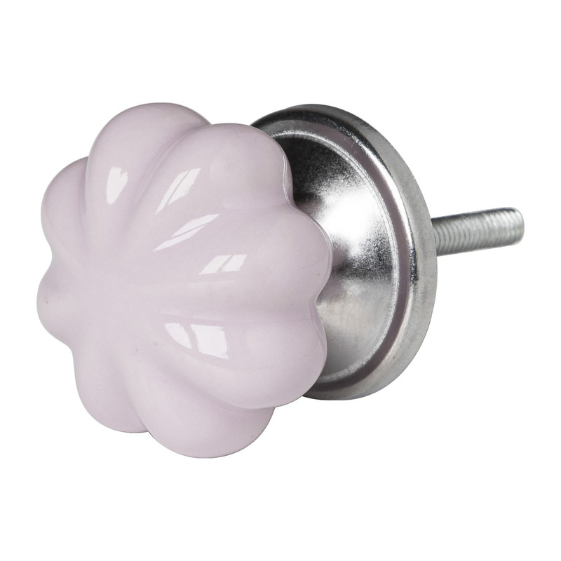 Deurknopje pompoen - paars - ø3.5 cm