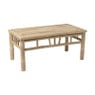 Salontafel - bamboe - naturel - 90x47x40 cm