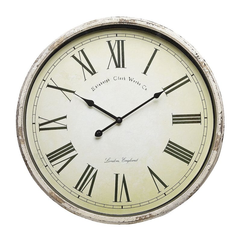 Klok antiek look - 50 cm