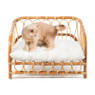 Rotan dierenmand - 70x60x45 cm