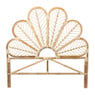 Lotus bed hoofdbord - 140 cm - naturel