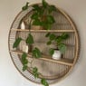 Wandkastje bamboe rond - ø75x12.5 cm
