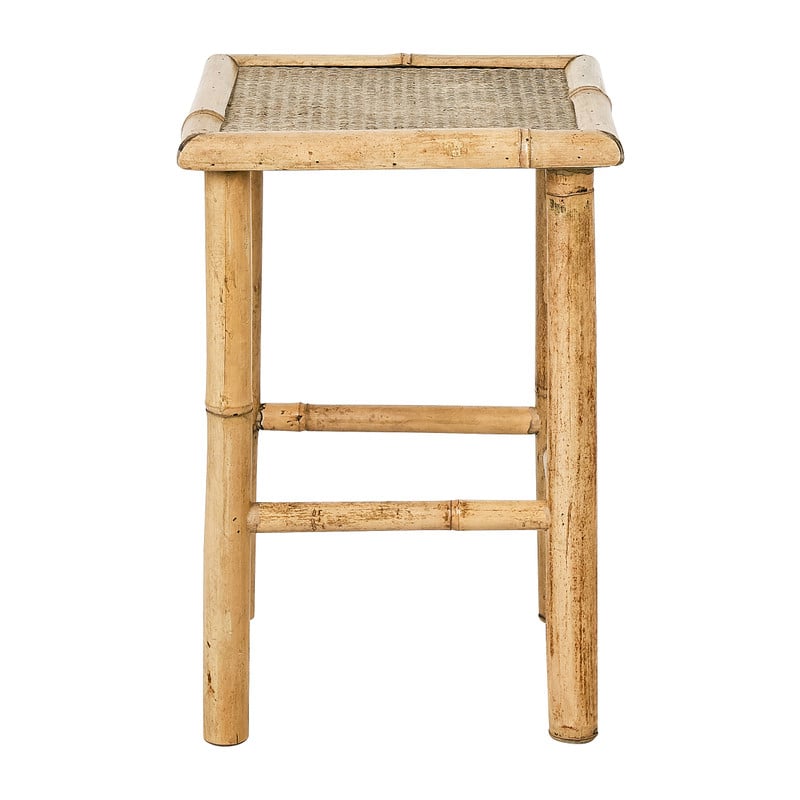 Bamboe bijzettafel - 30x30x43 cm