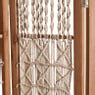 Kamerscherm macrame - naturel/wit - 120x170 cm