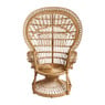 Rotan pauwentroon - 145x105x78 cm