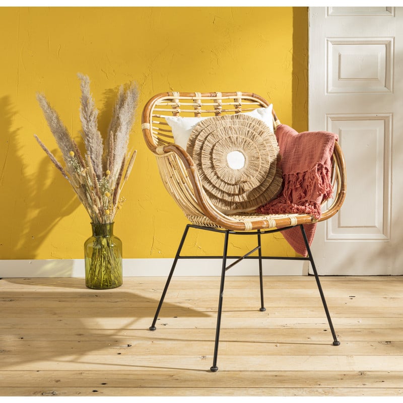 Eetkamerstoel Tegal - naturel - 89x65x59 cm