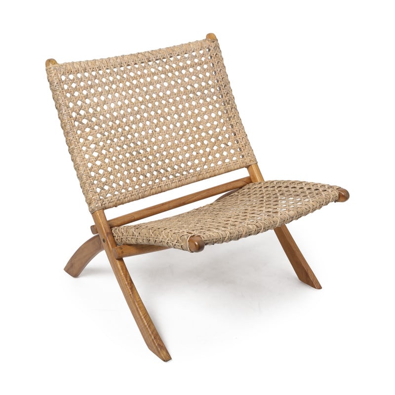 Rotan klapstoel Arjuno - 73x64x78 cm 