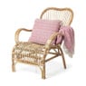 Rotan fauteuil Bandung - naturel - 83x69x84 cm