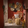 Rotan fauteuil Bandung - naturel - 83x69x84 cm