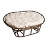 Rotan loungebank Mamasan - 175x113x84 cm 
