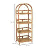 Rotan kast - naturel - 150x55x40 cm