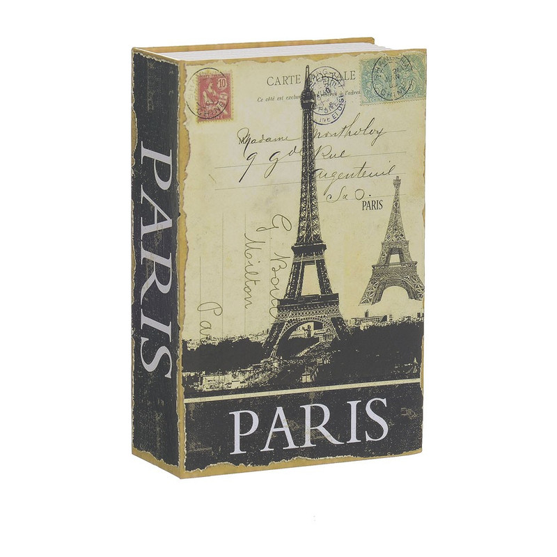 Opbergboek met kluis Paris klein