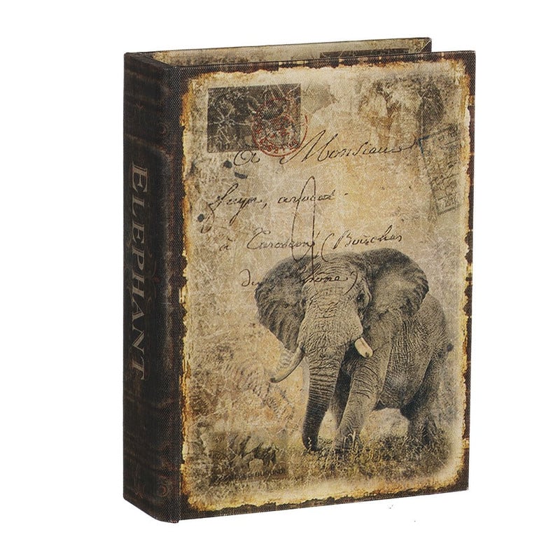 Opbergboek olifant middel