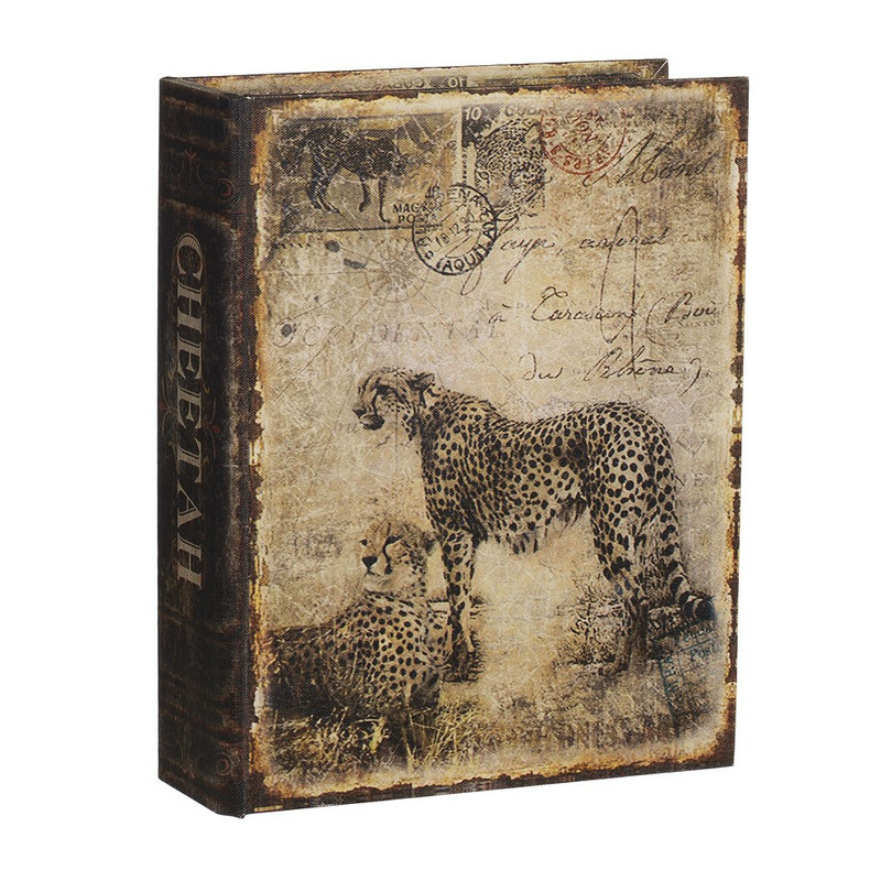 Opbergboek cheeta groot