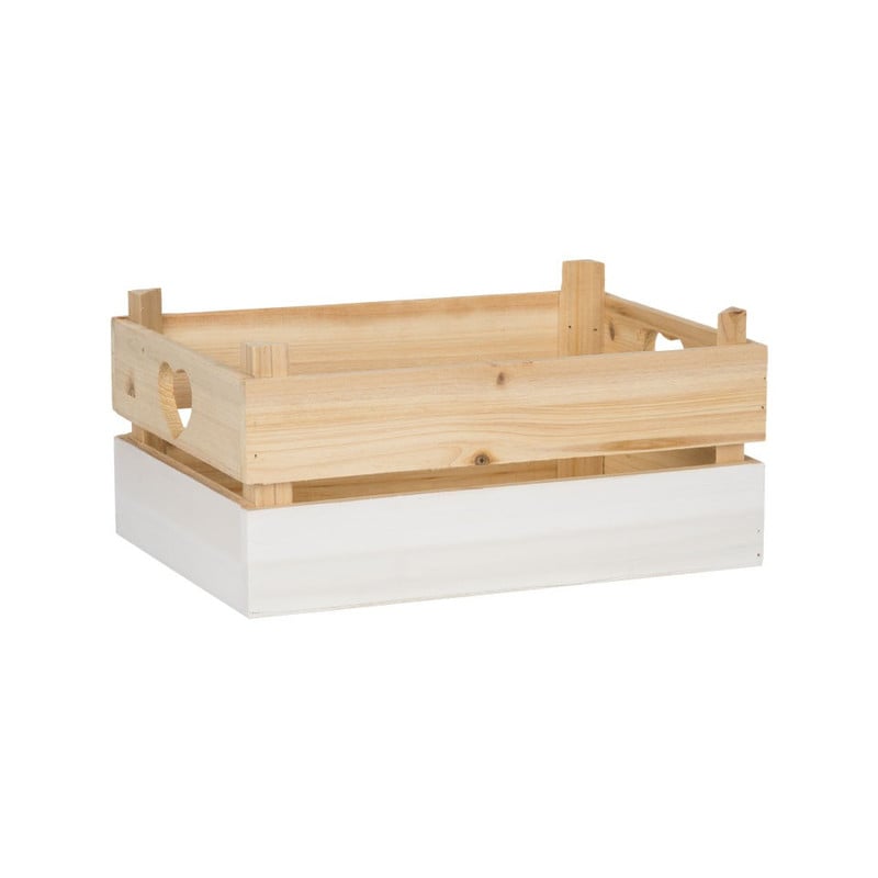 Kistje met witte dip - medium