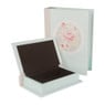 Opbergboek romantic rose blauw klein 