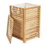 Wasmand bamboe enkele mand - 50 liter