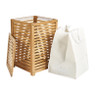 Wasmand bamboe enkele mand - 50 liter