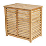 Wasmand bamboe dubbele mand - 2x40 liter 