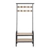 Kapstok met schoenenrek Lily - 74x34x170 cm