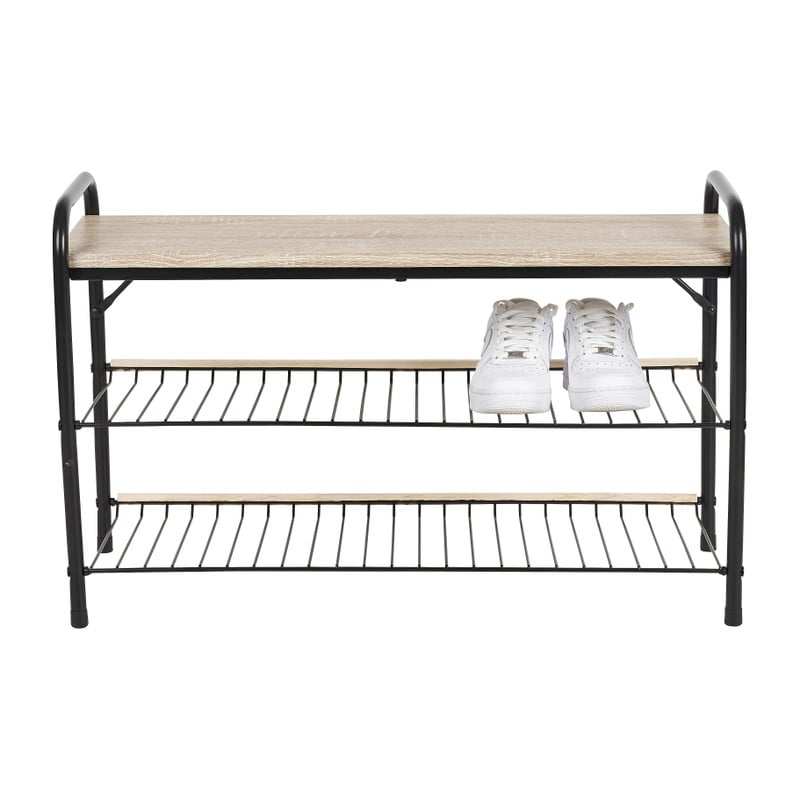 Schoenenrek Lily - 3 planken - 80x31x51 cm