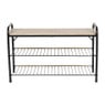 Schoenenrek Lily - 3 planken - 80x31x51 cm