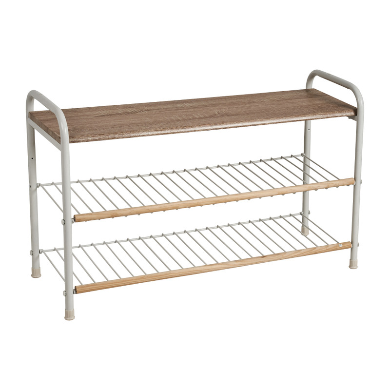 Schoenenrek Lily - 3 planken - 27x50.5x80.5 cm 