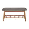 Bankje Lily - 1 plank - 90x34x45 cm