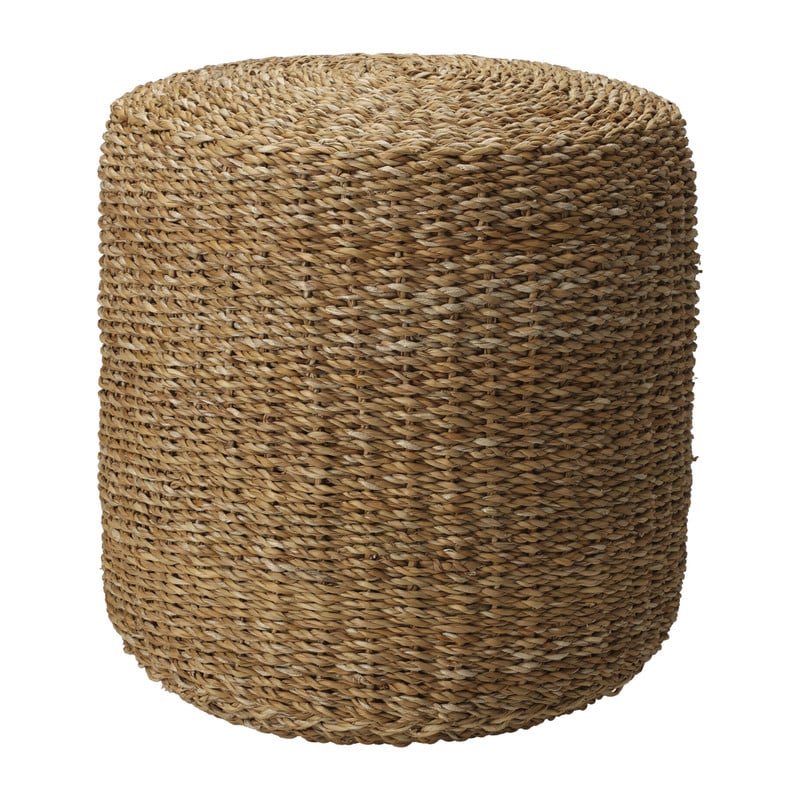 Poef rotan - rond - ø40x38 cm