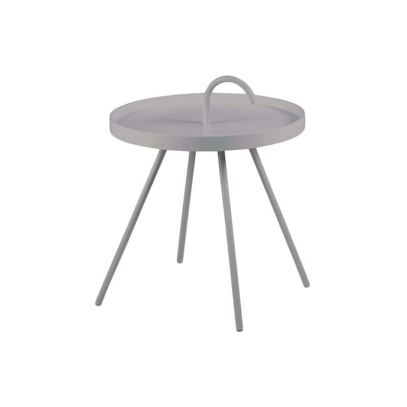 Bijzettafel Borba - 51x62.5 cm - grijs