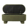 Opbergbank teddy dodo - groen - 43x100x42 cm