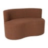 Teddy loveseat fauteuil - terracotta - 71x120x71 cm