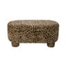 Opbergbank luipaard dodo - bruin - 43x100x42 cm