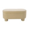 Opbergbank teddy dodo - beige - 43x100x42 cm