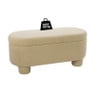 Opbergbank teddy dodo - beige - 43x100x42 cm