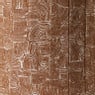 Opvouwbare poef jacquard - bruin - ø38x38 cm
