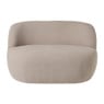 Loveseat Mees - beige - 78x121x72 cm