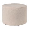 Poefjes inschuifbaar - beige/taupe - set van 2