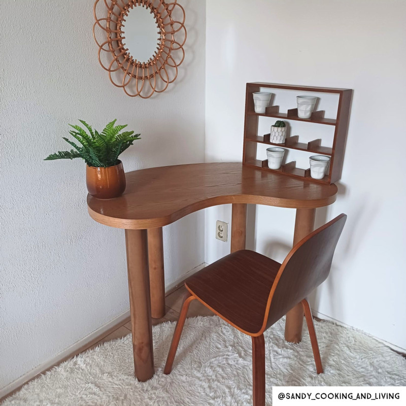 Sidetable Ruby - bruin - 75x100x60 cm 