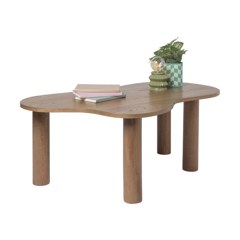 Salontafel Ruby - bruin - 40x107x64 cm