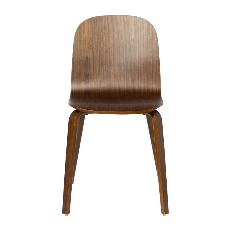 Eetkamerstoel Nordic - bruin - 80x53x42.5 cm