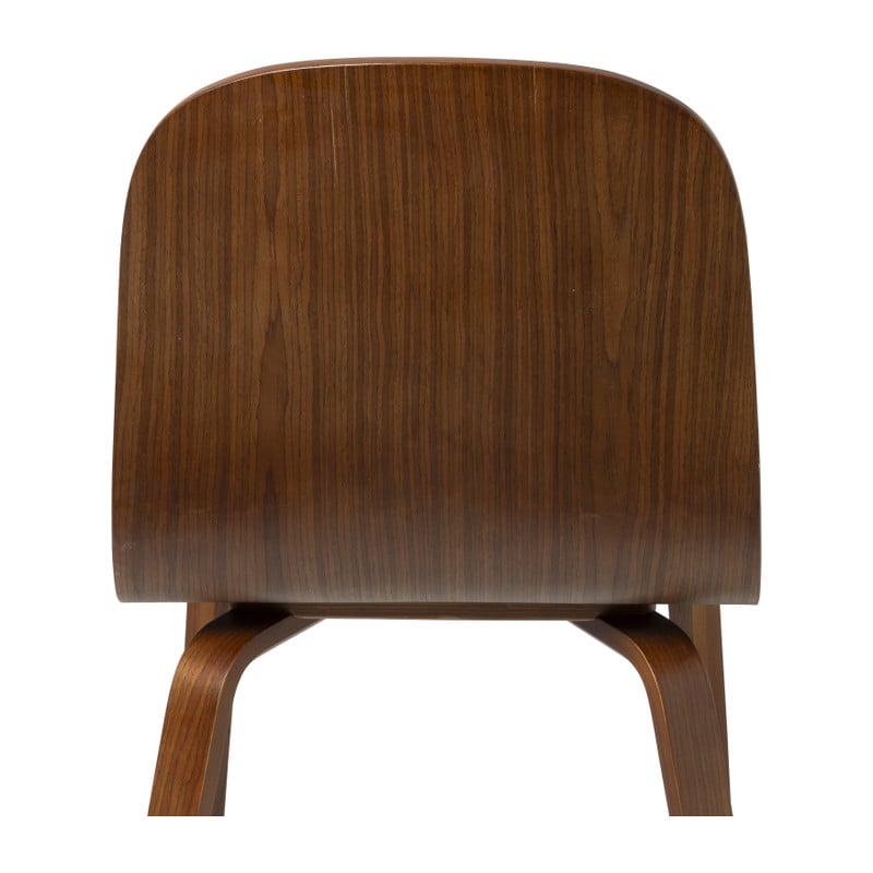Eetkamerstoel Nordic - bruin - 80x53x42.5 cm