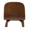 Eetkamerstoel Nordic - bruin - 80x53x42.5 cm